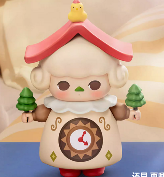 Pucky Elf Stay At Home Time Series Blind Box Confirmed Authentic Figure Toy Gift
