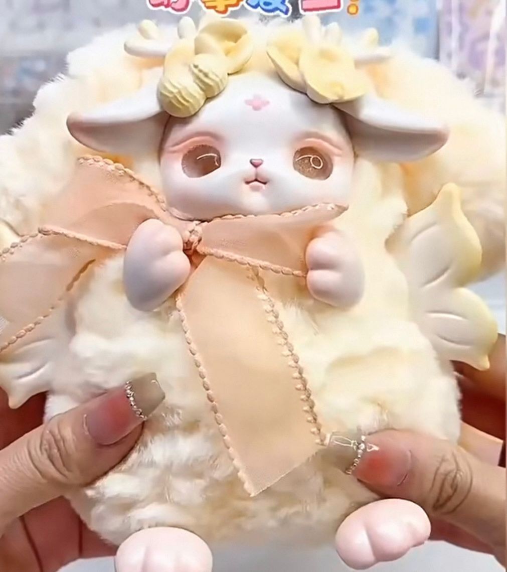 Authentic CQTOYS LOLOAN Blooming Deers Series Plush Confirmed Blind Box Figure