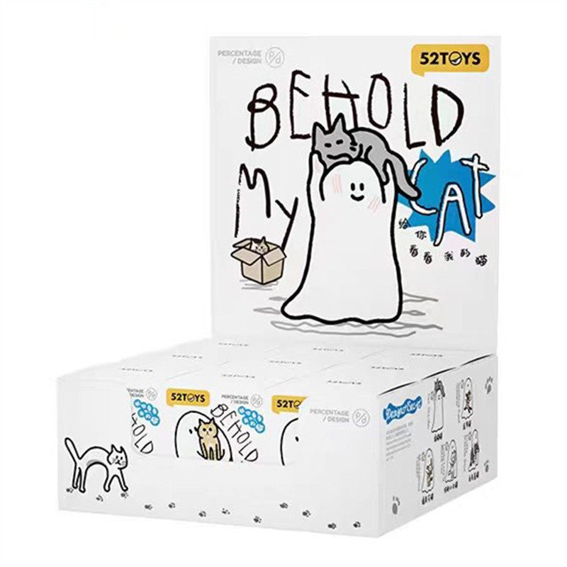 52TOYS Ghody Behold My Cat Series Blind Box Confirmed Authentic Figure Ghost
