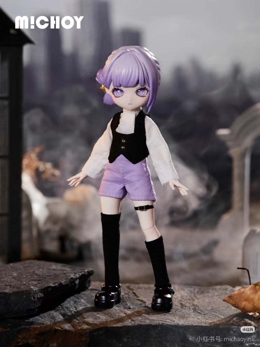 Authentic Michoy Prologue of Doomsday 18cm/7In Confirmed Bjd Dressable Figure