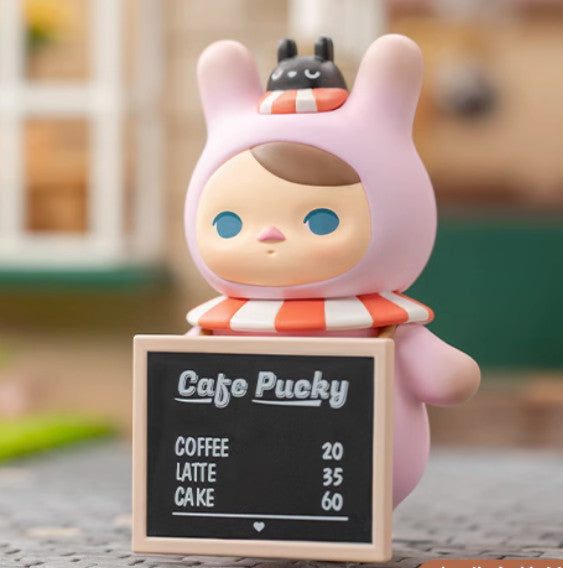 Pucky Rabbit Cafe Series Blind Box Confirmed Authentic Figure Toy Gifts Doll