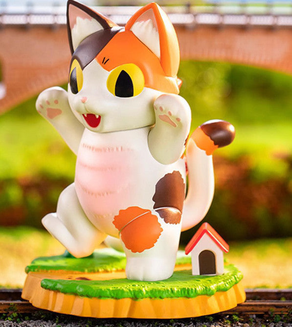 Konatsuya Konatsu Kaiju Negora Cat Series Confirmed Blind Box Authentic Figure