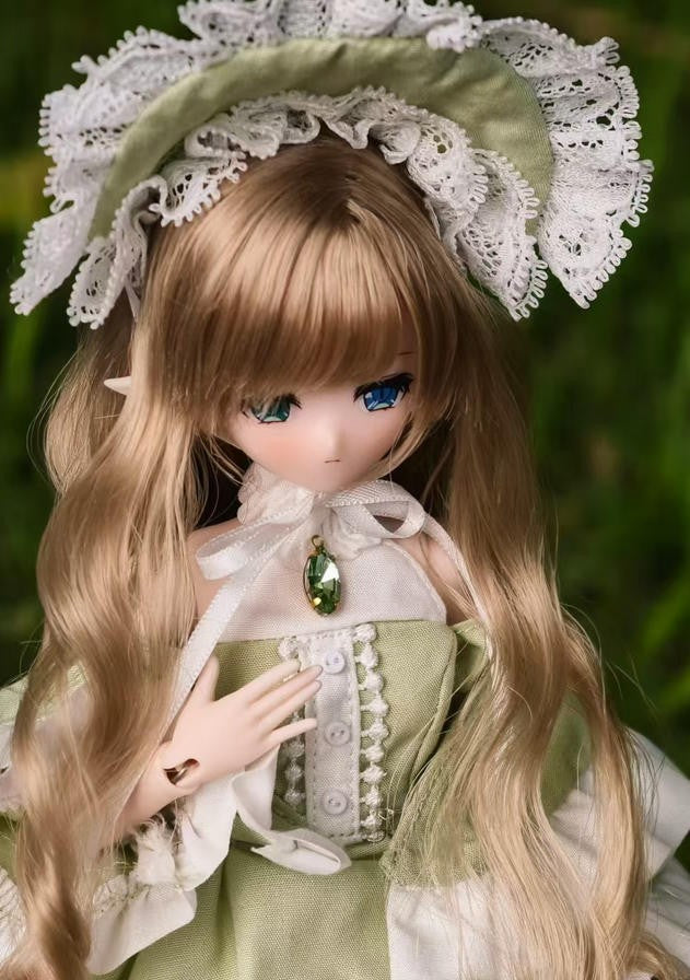 Authentic Come4Free Minty Feather Fog Poem 22cm/8.6In Dressable BJD Action Figure