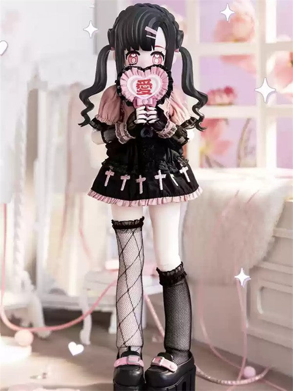 Authentic Bonbon Pocket Strange Cute Girl 25cm/9.8In Bjd Doll Dressable Figure
