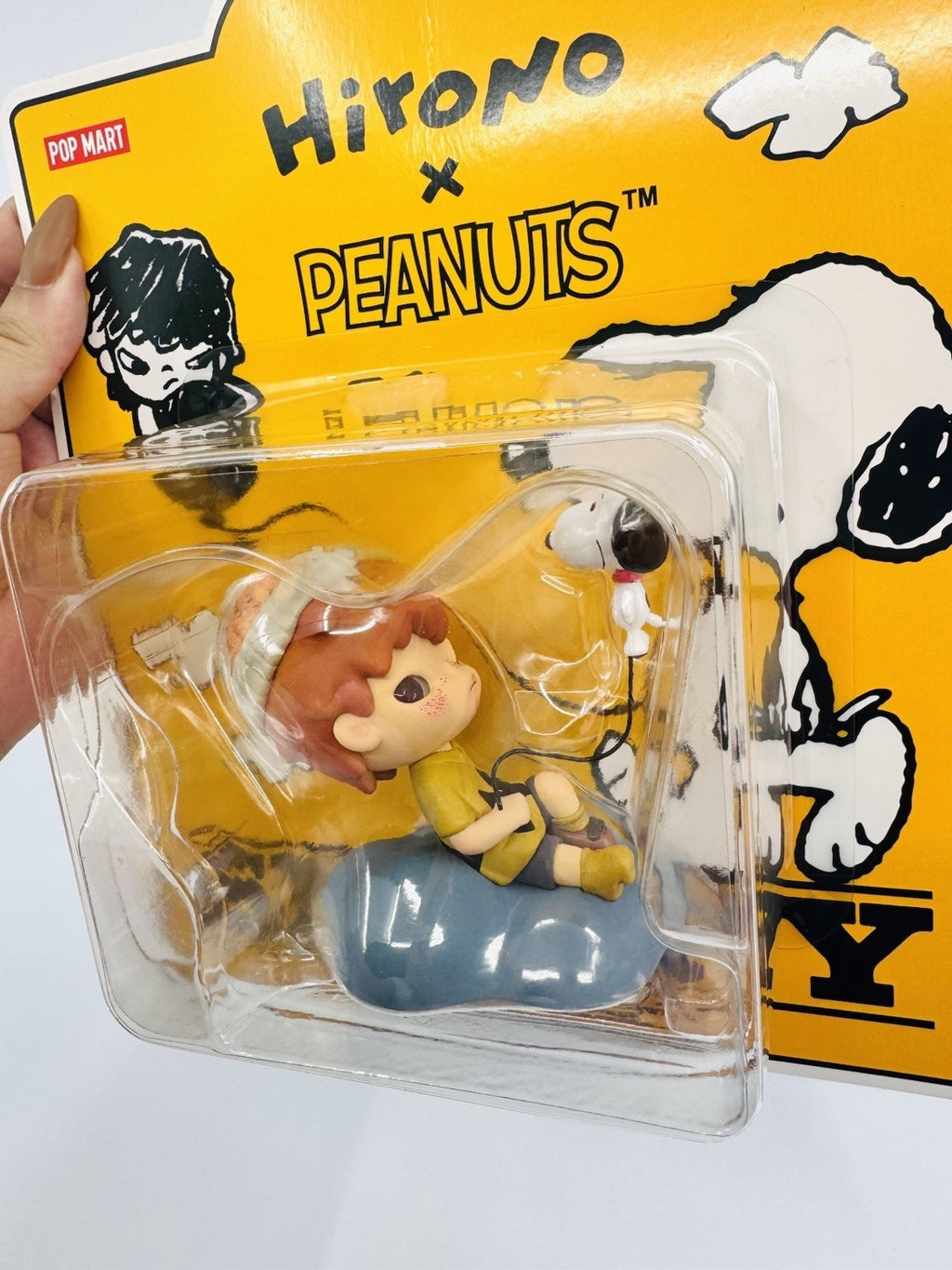 100% Authentic Hirono × Peants Snoopy Figure Confirmed Figure Authentic Cute
