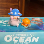Kitzero+ LuLu The Piggy Ocean Series Confirmed Figure Box Authentic