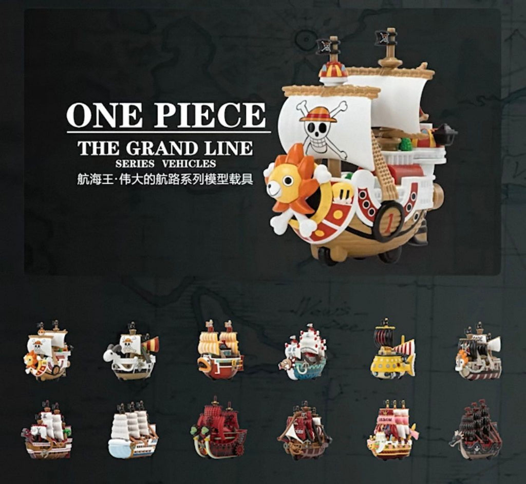 One piece The Grand Line Series Vehicles Confirmed Figure Box Authentic