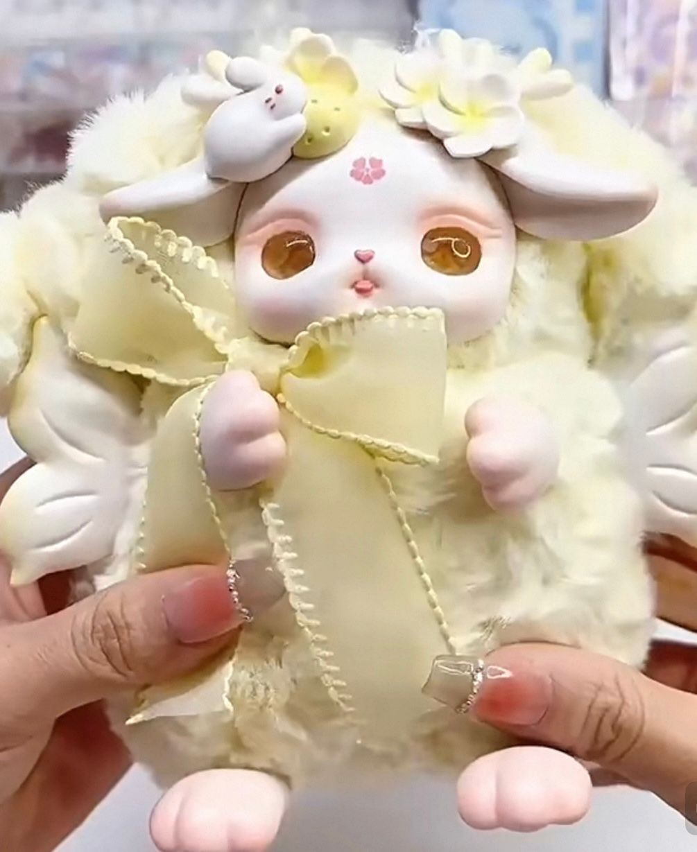 Authentic CQTOYS LOLOAN Blooming Deers Series Plush Confirmed Blind Box Figure