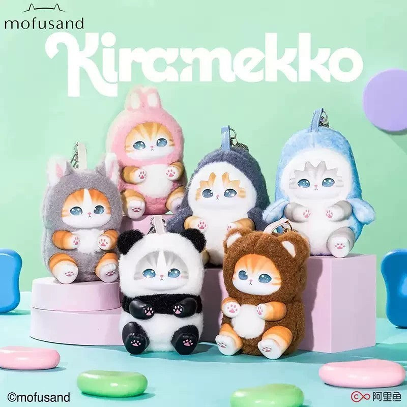 MINISO Mofusand Kiramekko Fluffy Kittens Series Confirmed Figure Box Authentic
