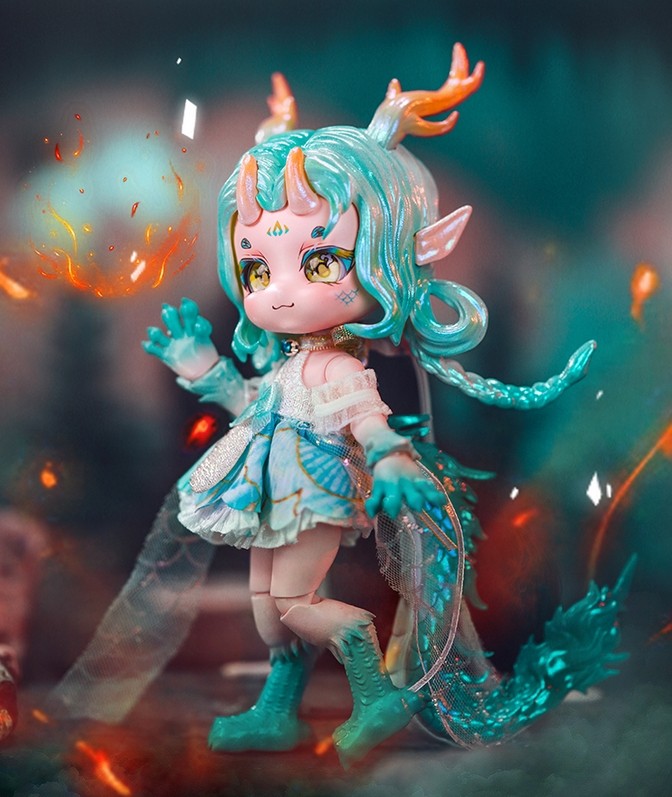 Maytree The Book of Beasts 14cm/5.5In BJD Dressable Confirmed Figure Box Authentic