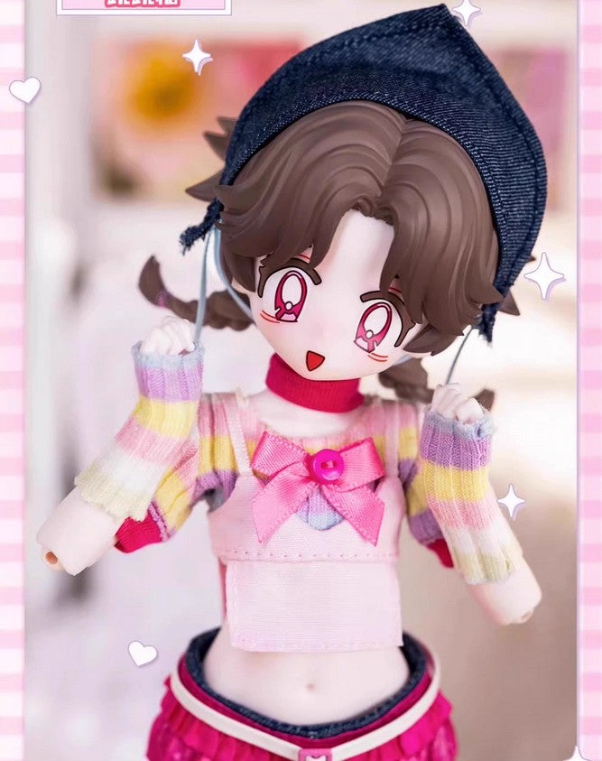 Authentic Bonbon Pocket Strange Cute Girl 25cm/9.8In Bjd Doll Dressable Figure