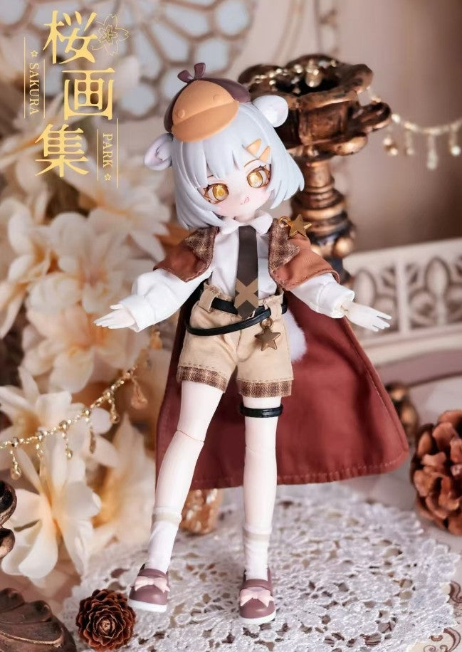 Authentic Sakura Park Reconstruct Different Images 18cm/7in Bjd Dressable Figure