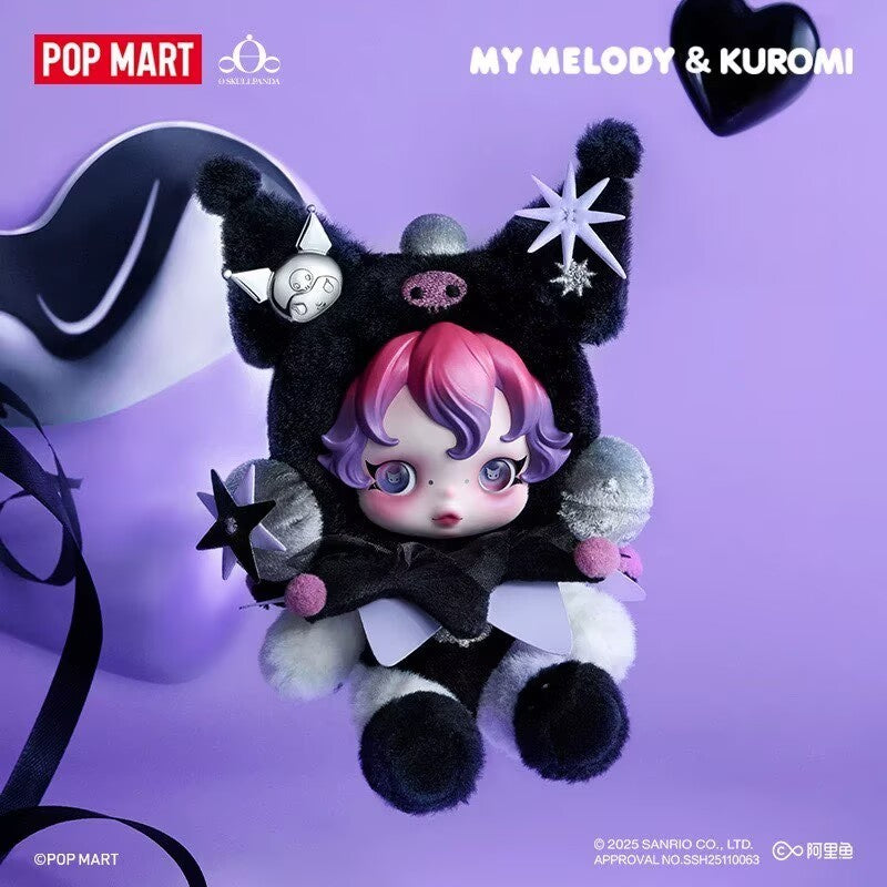 Skullpanda x My Melody & Kuromi Series Confirmed Figure Box Authentic Toy Gift