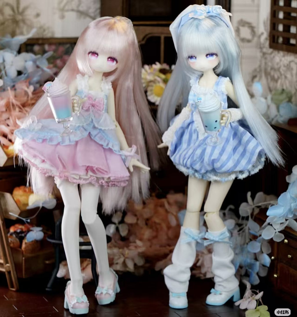 Momotale Milk Tea Series Confirmed 22cm/8.6In Bjd Dressable Figure Authentic
