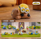 Authentic Minions Lazy Every Day Series Confirmed Blind Box Figure Toy Art Gift