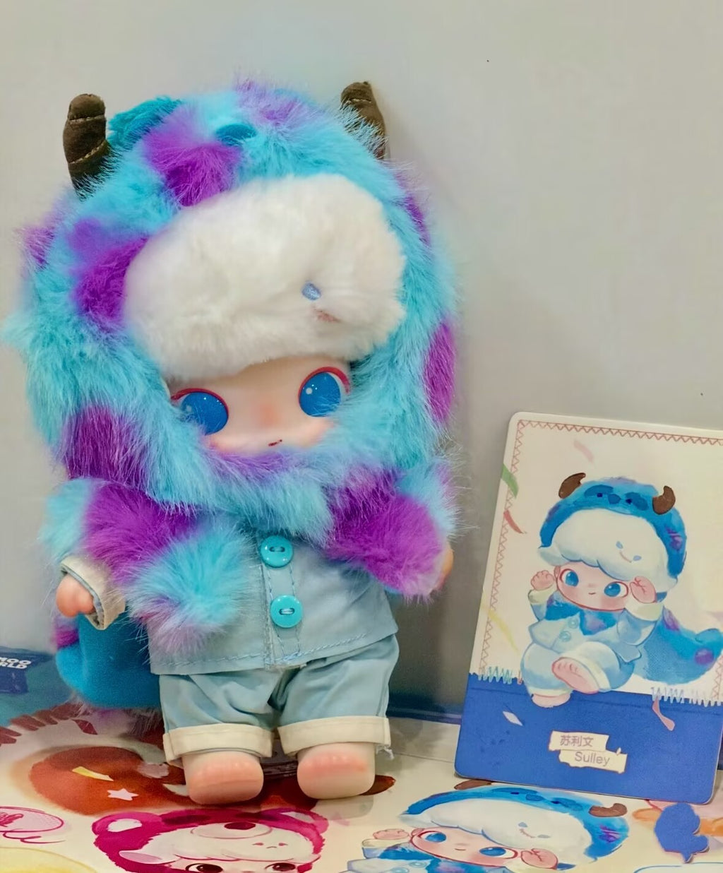 Authentic DIMOO WORLD x PIXAR Series Confirmed Figure Box