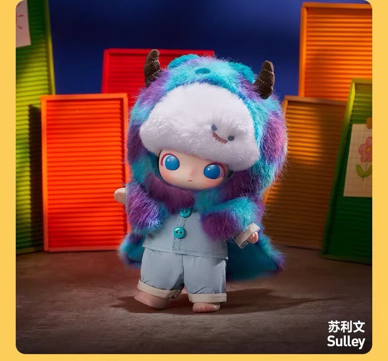 Authentic DIMOO WORLD x PIXAR Series Confirmed Figure Box