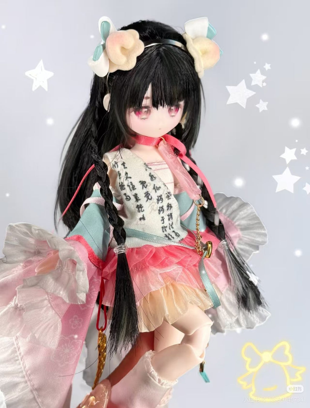Authentic Inedible's Doll Lovely Kwaidan 16.3cm/6.4" Bjd Doll Dressable Figure