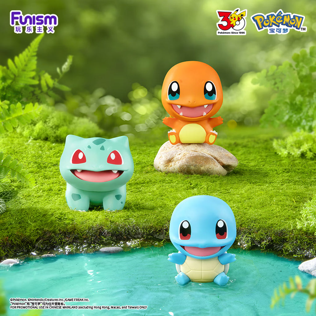 Funism Pokémon Palmsize Wonders 30th Anniv First Partner Series Confirmed