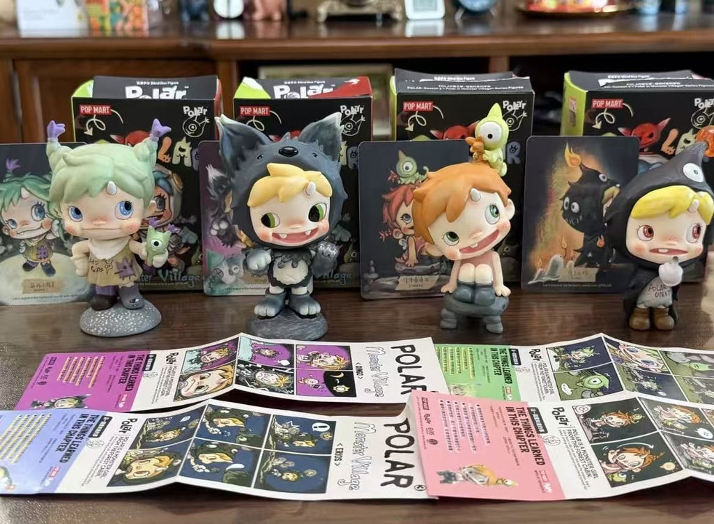 Polar 3 The Monster Village Series Blind Box Figure Authentic Toy Confirmed Gift