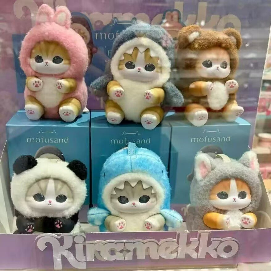 MINISO Mofusand Kiramekko Fluffy Kittens Series Confirmed Figure Box Authentic