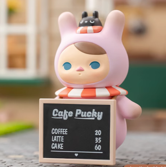 Pucky Rabbit Cafe Series Blind Box Confirmed Authentic Figure Toy Gifts Doll