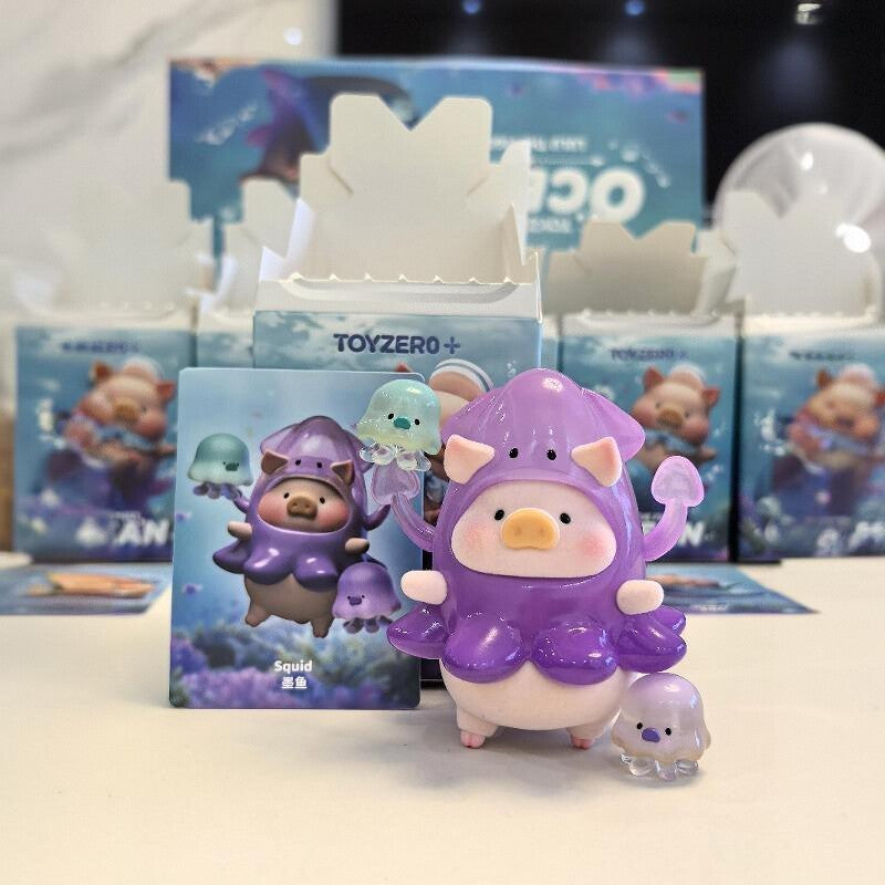 Kitzero+ LuLu The Piggy Ocean Series Confirmed Figure Box Authentic