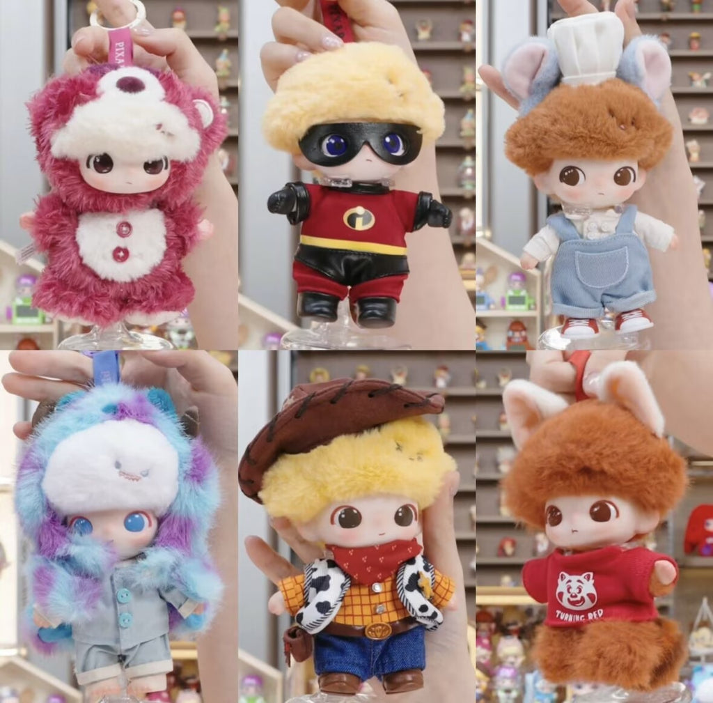 Authentic DIMOO WORLD x PIXAR Series Confirmed Figure Box