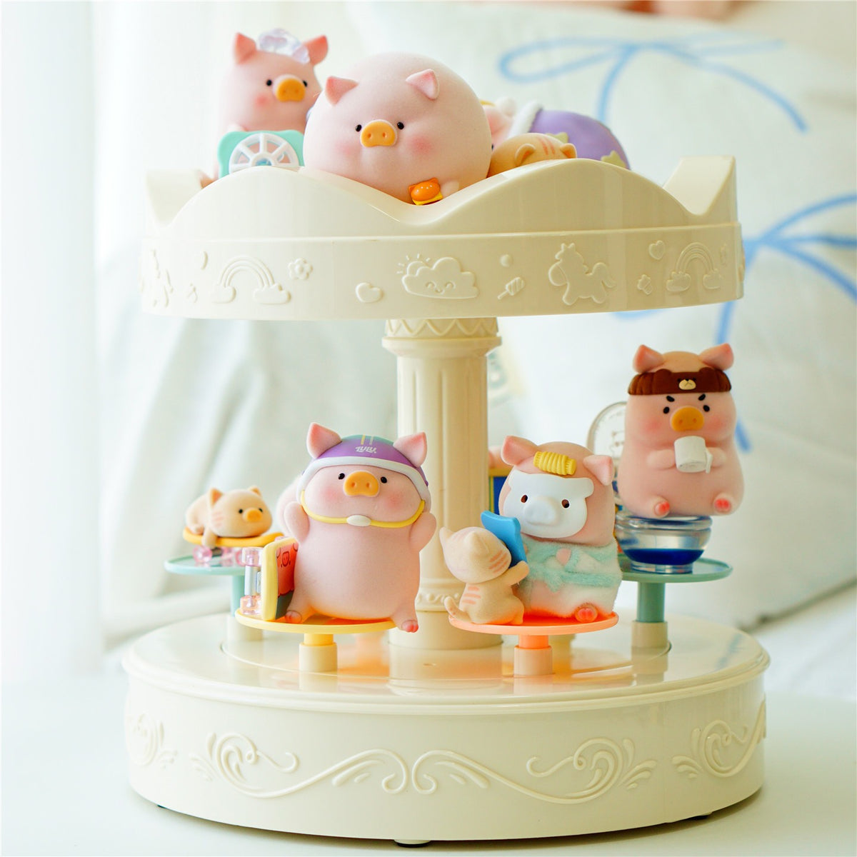 Kitzero+ LuLu The Piggy Stay with You Series Confirmed Figure Box Authentic