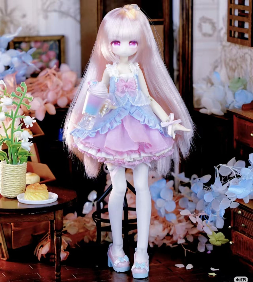 Momotale Milk Tea Series Confirmed 22cm/8.6In Bjd Dressable Figure Authentic