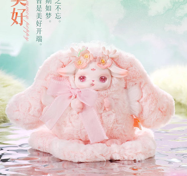 Authentic CQTOYS LOLOAN Blooming Deers Series Plush Confirmed Blind Box Figure
