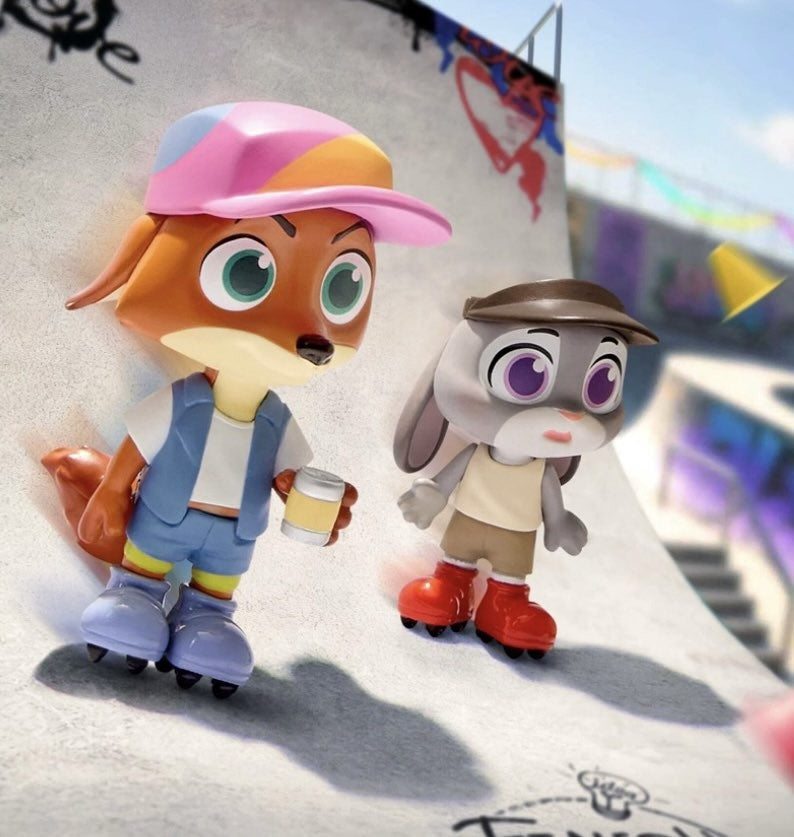 Authentic MINISO Disney Zootopia Partner Dress Up Series Confirmed Blind Box