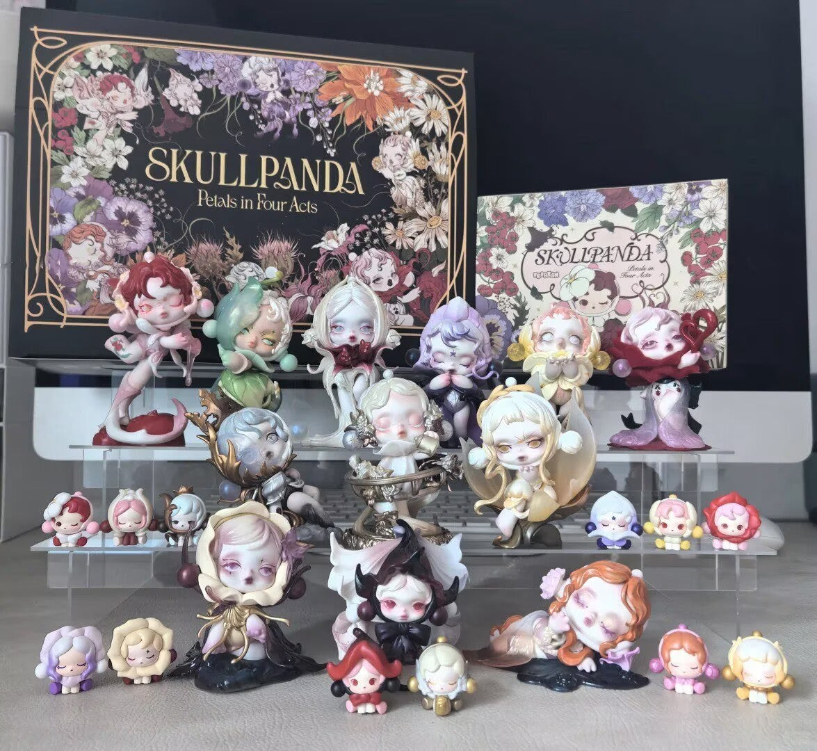 SKULLPANDA Petals in Four Acts Series Confirmed Figure Box Authentic