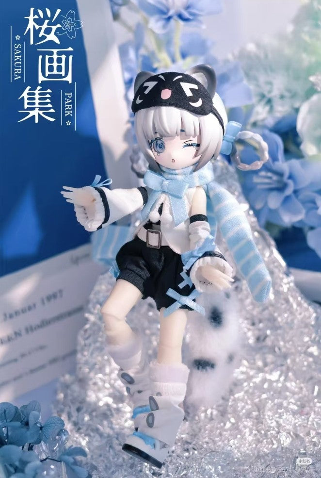 Authentic Sakura Park Reconstruct Different Images 18cm/7in Bjd Dressable Figure