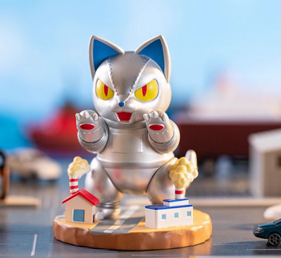 Konatsuya Konatsu Kaiju Negora Cat Series Confirmed Blind Box Authentic Figure